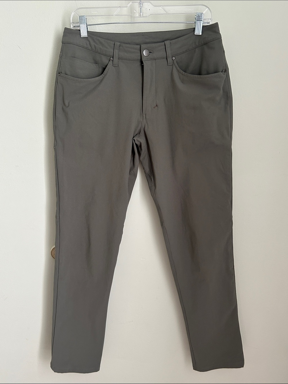 lululemon athletica Slim Stretch Jeans in Olive Gray